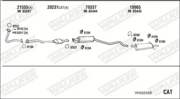 WALKER VH45245B