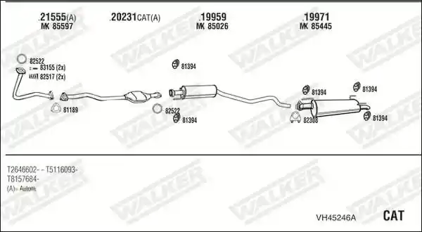 WALKER VH45246A