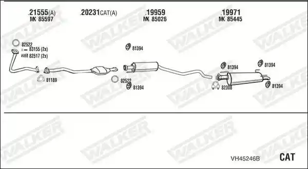 WALKER VH45246B