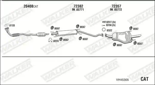 WALKER VH45305