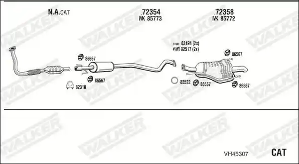 WALKER VH45307