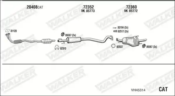 WALKER VH45314