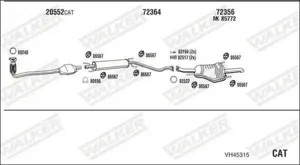 WALKER VH45315