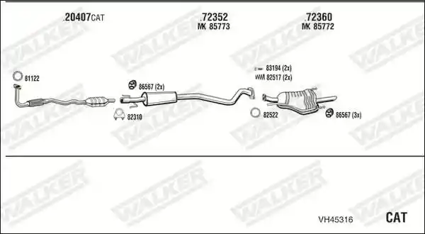 WALKER VH45316