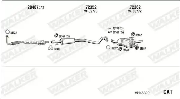 WALKER VH45329