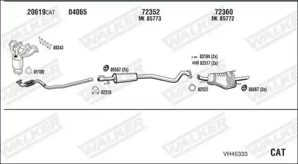 WALKER VH45333