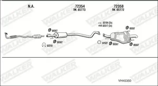 WALKER VH45350
