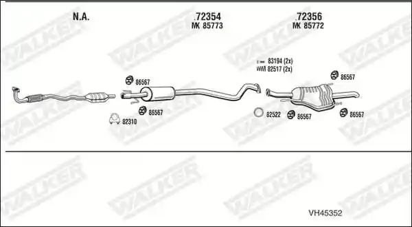 WALKER VH45352