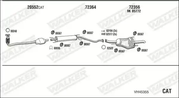 WALKER VH45355