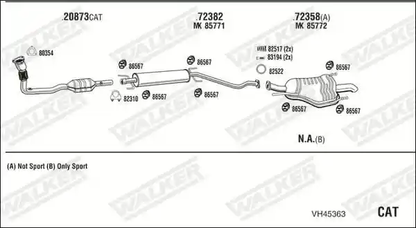 WALKER VH45363