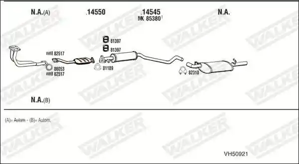 WALKER VH50921