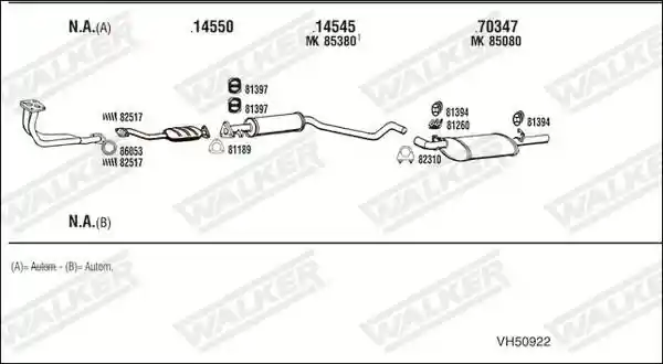 WALKER VH50922