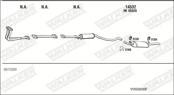WALKER VH50926B