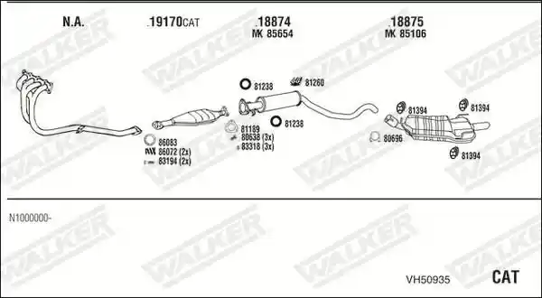 WALKER VH50935