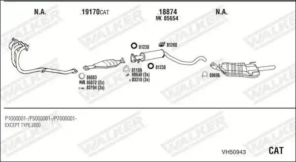 WALKER VH50943