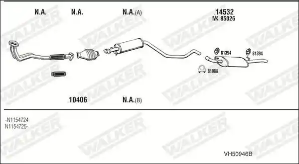 WALKER VH50946B