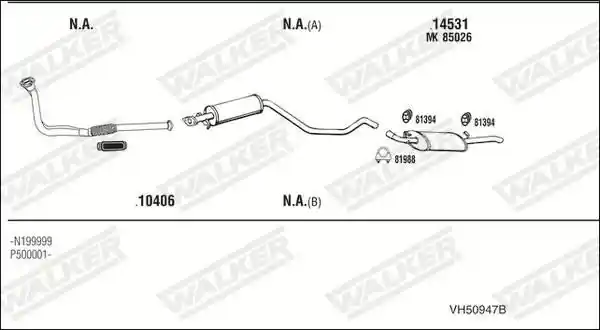 WALKER VH50947B