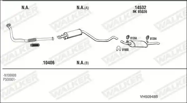 WALKER VH50948B