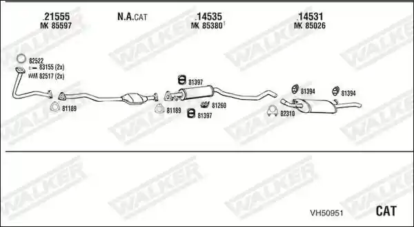 WALKER VH50951