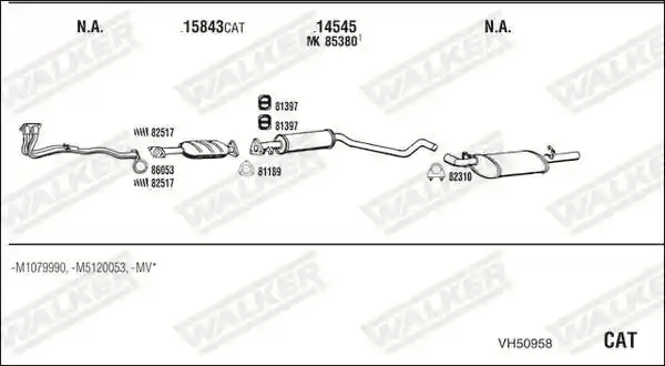 WALKER VH50958