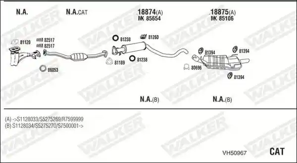 WALKER VH50967