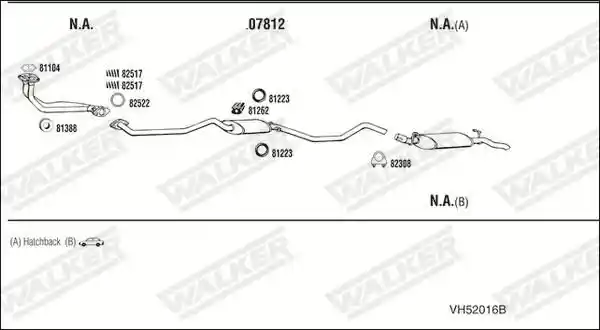 WALKER VH52016B