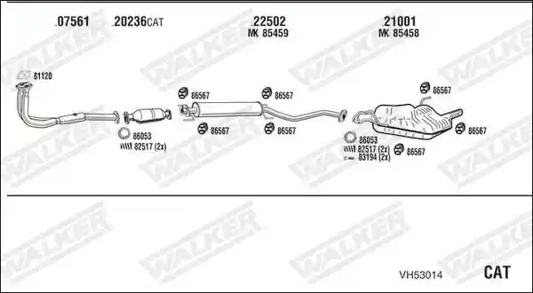 WALKER VH53014