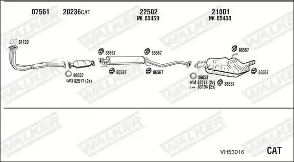 WALKER VH53016