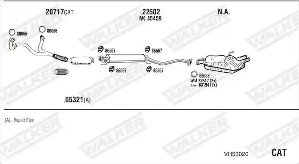 WALKER VH53020