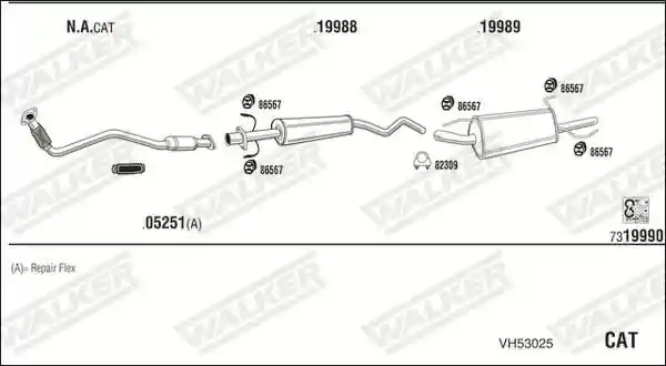 WALKER VH53025
