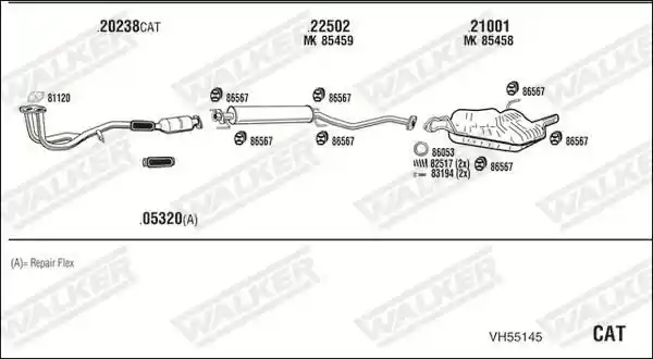 WALKER VH55145