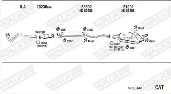 WALKER VH55146