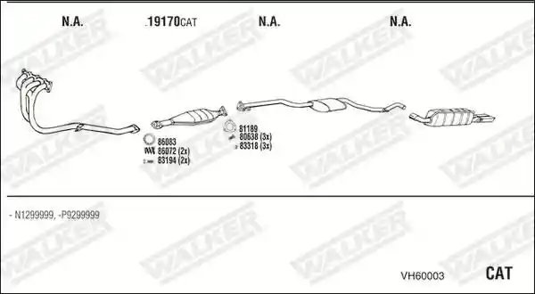 WALKER VH60003