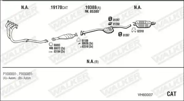 WALKER VH60007