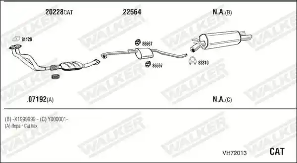 WALKER VH72013