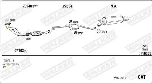 WALKER VH72014