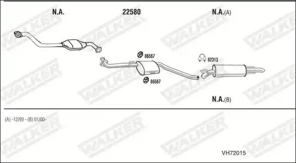 WALKER VH72015