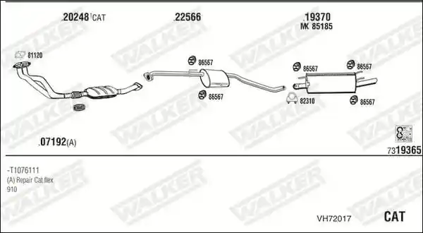 WALKER VH72017