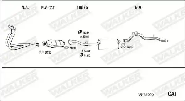 WALKER VH85000