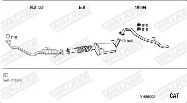 WALKER VH85005