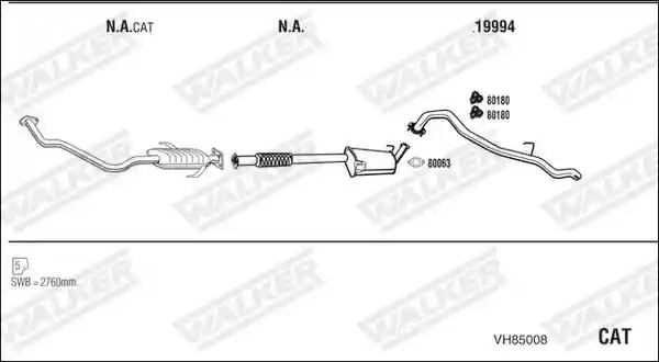 WALKER VH85008