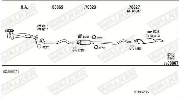 WALKER VH86205