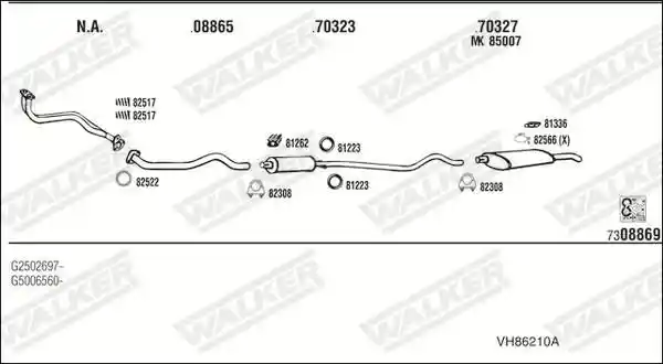 WALKER VH86210A