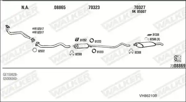 WALKER VH86210B