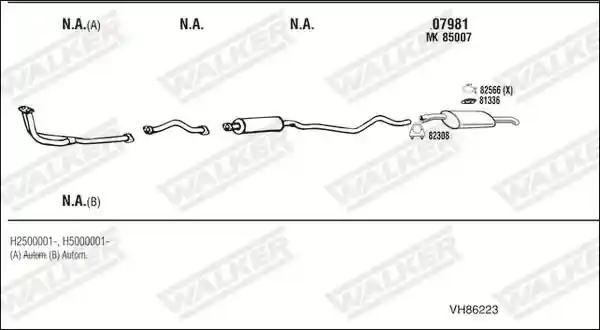 WALKER VH86223