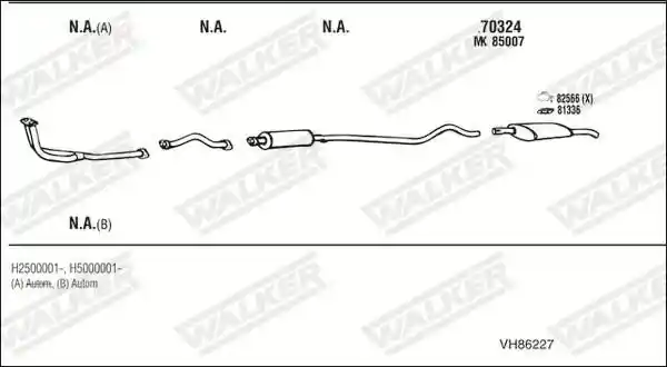WALKER VH86227