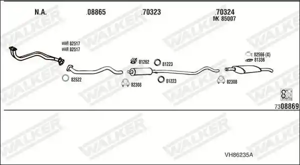 WALKER VH86235A