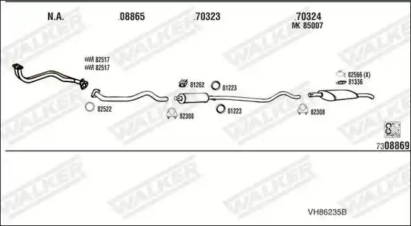 WALKER VH86235B