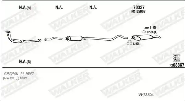 WALKER VH86504
