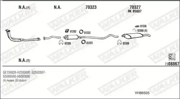 WALKER VH86505